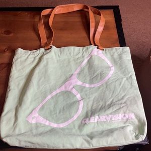 ClearVision EYEGLASSES 🤓 Tote Bag EUC